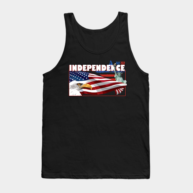 independence day 2021 Tank Top by Mortensen